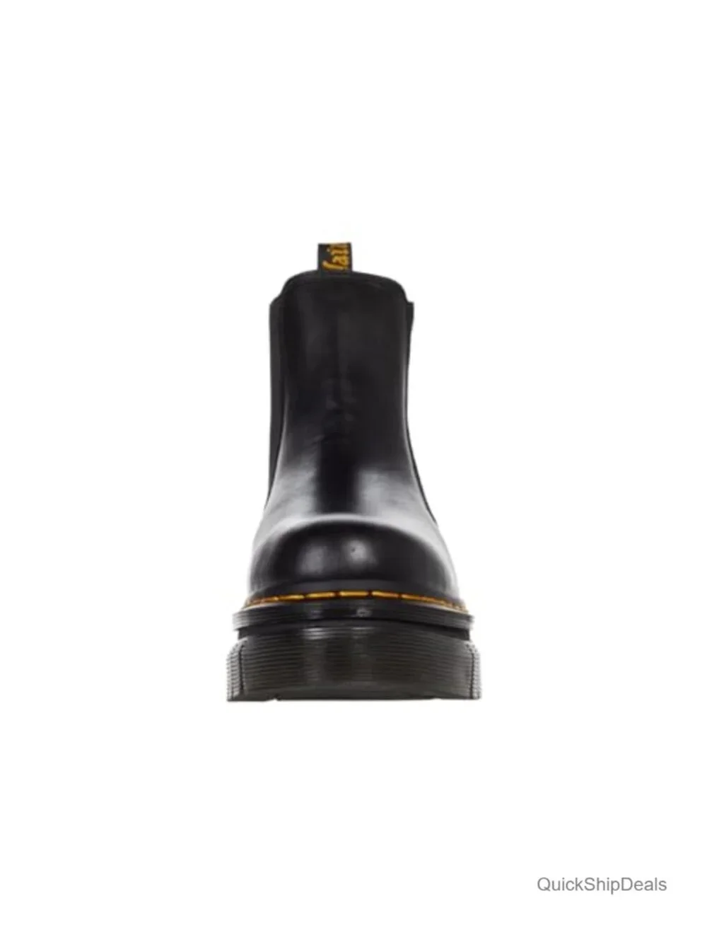 Nappa Leather Platform Chelsea Boots, Lightweight, Goodyear Welt, Pull-On